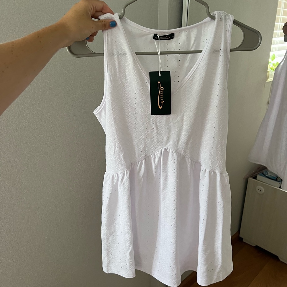 AMAZON white tank - Picture 3 of 8